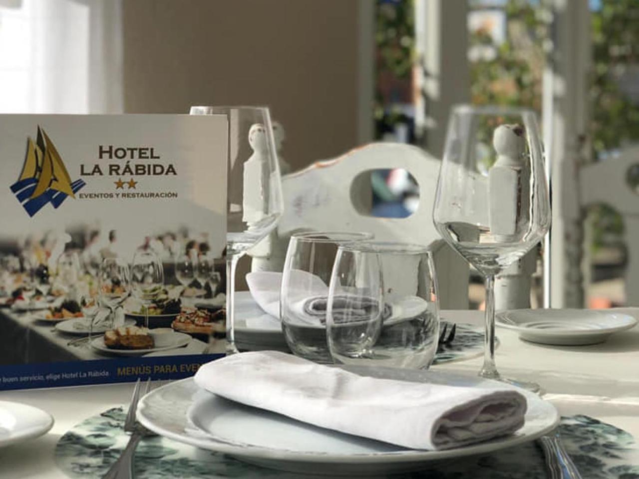 Hotel Restaurante La Rabida Palos de la Frontera Esterno foto